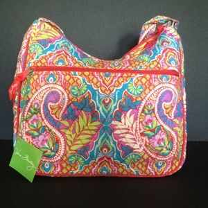 VERA BRADLEY CARRYALL CROSSBODY PAISLEY N PARADISE